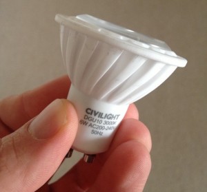 energy saving lightbulb, GU10 LED