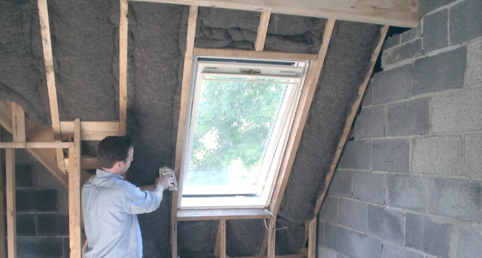 Insulating rafters 2