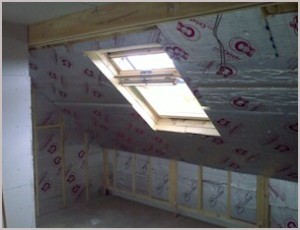Celotex in rafter space