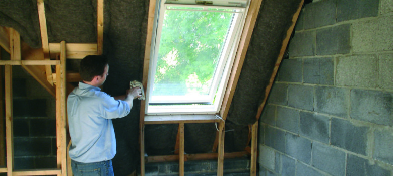 DIY loft insulation