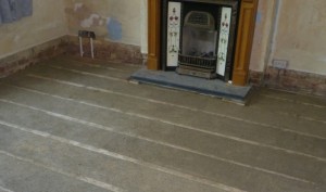 Screed covering