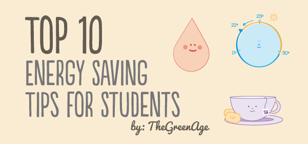 10 energy saving tips for students