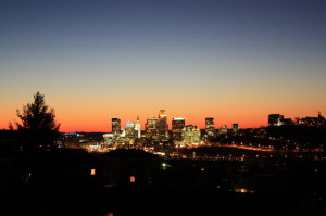 Cincinnati-at-dusk