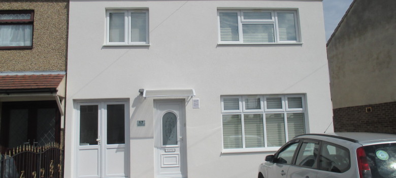 External Solid Wall Insulation, Barking – East London