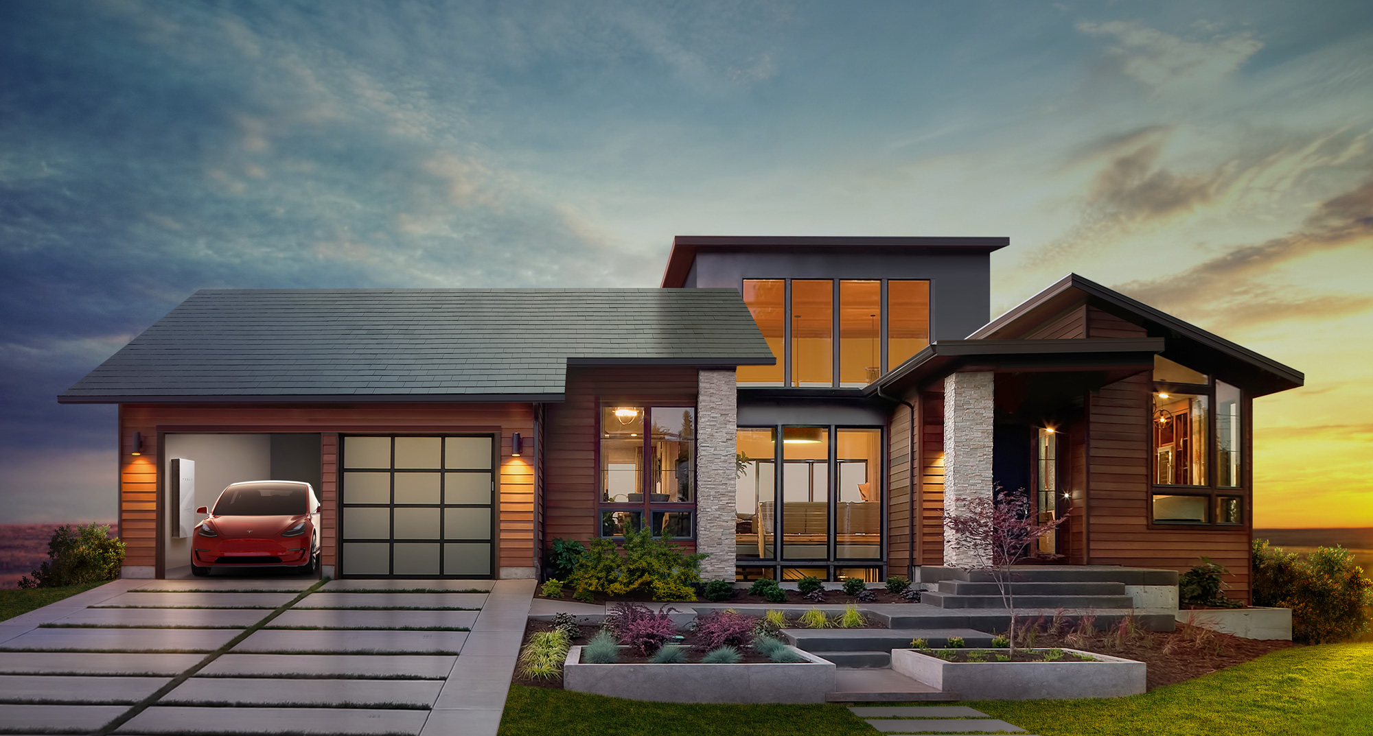 Tesla solar tiles