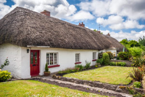 how warm are thatched roofs