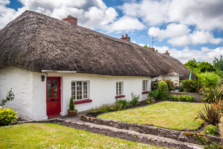 how warm are thatched roofs